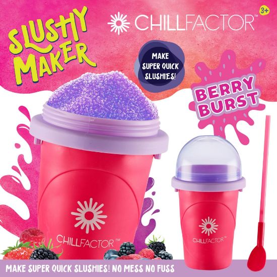 ChillFactor Slushy Maker-Berry Burst-07953