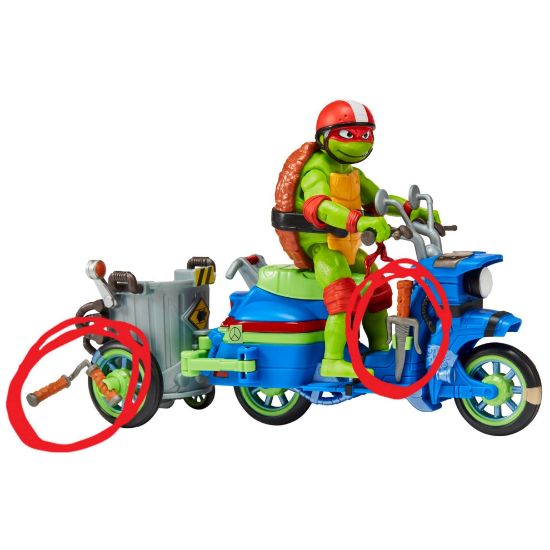 Teenage Mutant Ninja Turtles Movie Battle Cycle-83432CO