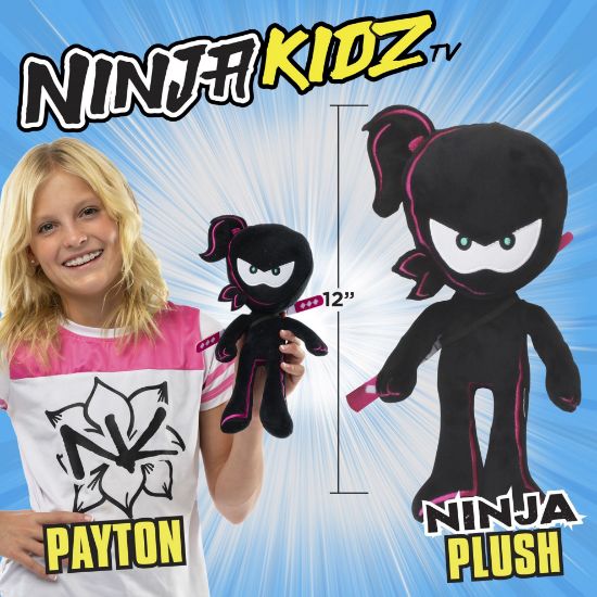 Ninja Kidz Plush-Payton-61180