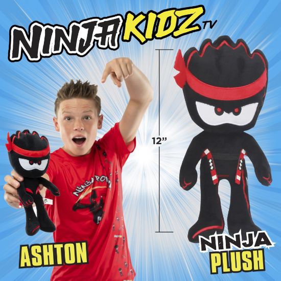 Ninja Kidz Plush-Ashton-61178