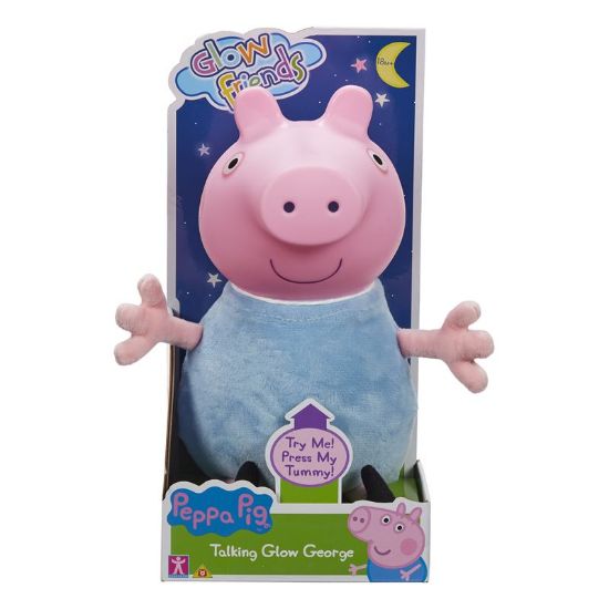 Glow Friends Talking Glow George Pig-06935