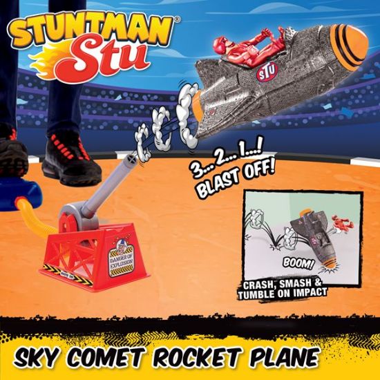 08199-Stuntman Stu Sky Comet Rocket Plane